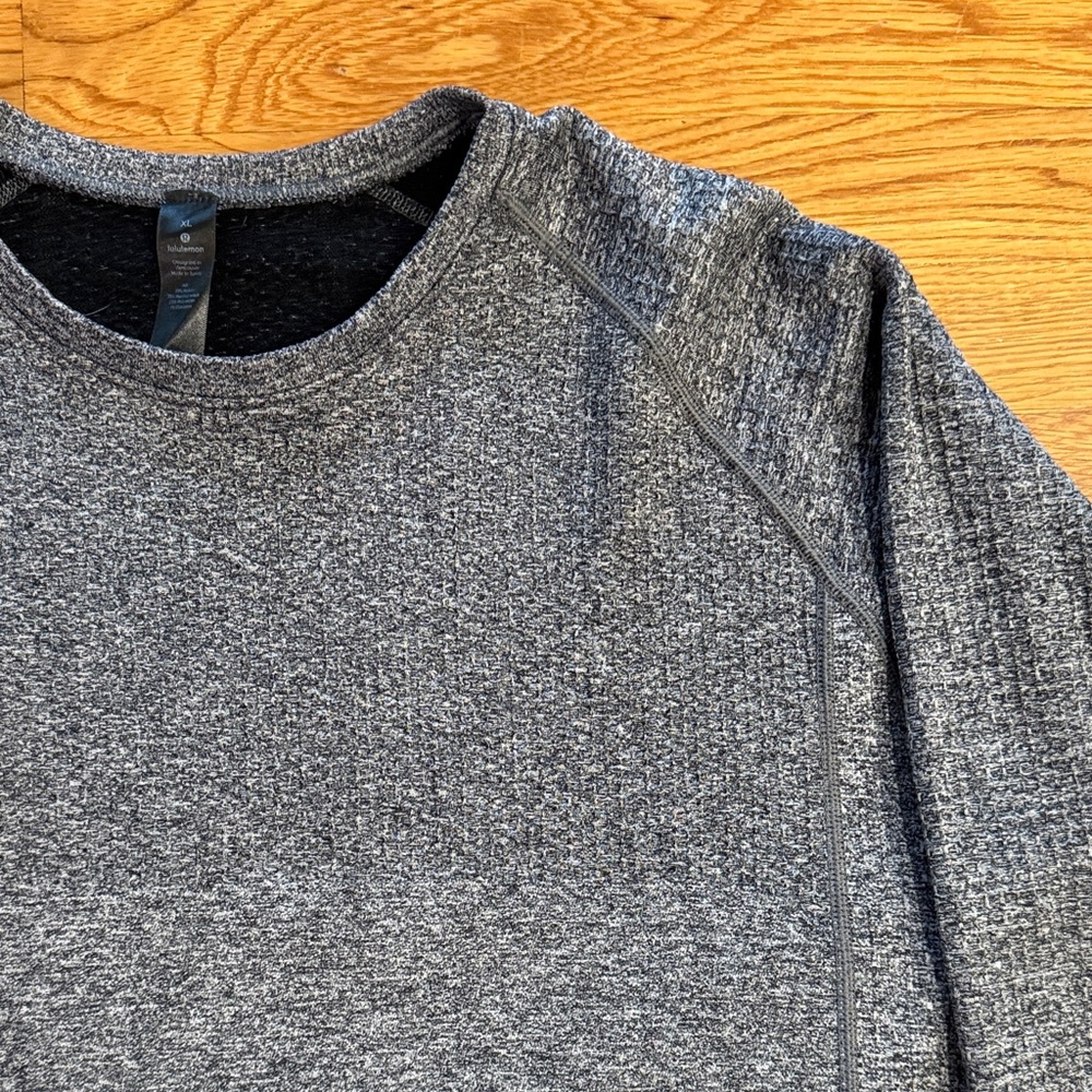 lululemon athletica Charcoal Crewneck Sweater